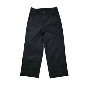 Old Navy Pants Women’s 10 Black High Rise Wide Leg Stretch